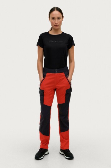 Áhkká Turbukse Colourblock W Rød