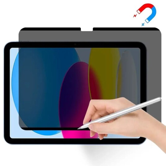 INCOVER iPad 10.9 (2022) Papirtekstur PET-Beskyttelsesfilm med Privacy