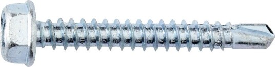 Nkt Fasteners Plateskrue Sølv 4,2x19mm 200 Stk