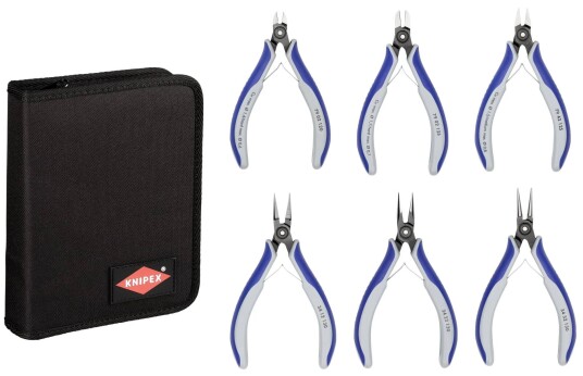 Knipex 00 20 16 P Tangsett med 6 Verktøy Knipex 00 20 16 P Tangsett med 6 Verktøy