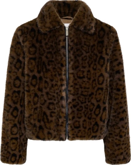 Cream Crcalluna Jacket   DARK ANIMAL FUR   46