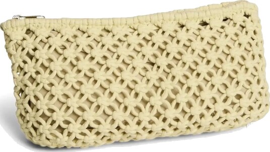 Pieces Pcganna Crochet Clutch   Cream   