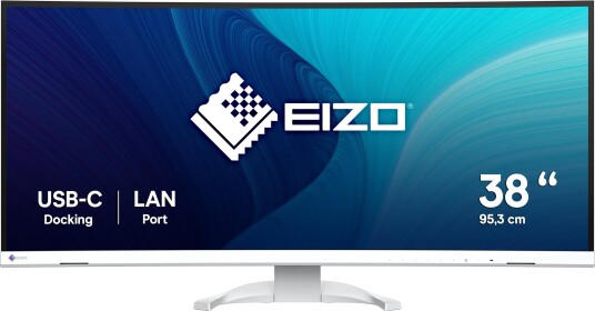 EIZO FlexScan EV3851X-WT 37.5" 3840x1600 UWQHD+ LCD Hvit EV3851X-WT EIZO FlexScan EV3851X-WT 37.5" 3840x1600 UWQHD+ LCD Hvit EV3851X-WT