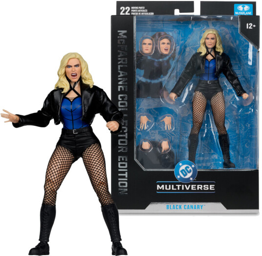 DC Multiverse  McFarlane Collector Edition #54  7" Black Canary DC Rebirth Action Figure