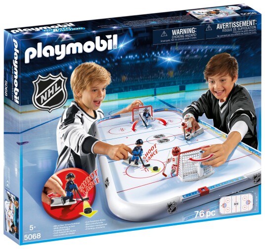Playmobil NHL Hockey Arena Lekesett for Barn 5+ med 76 Deler