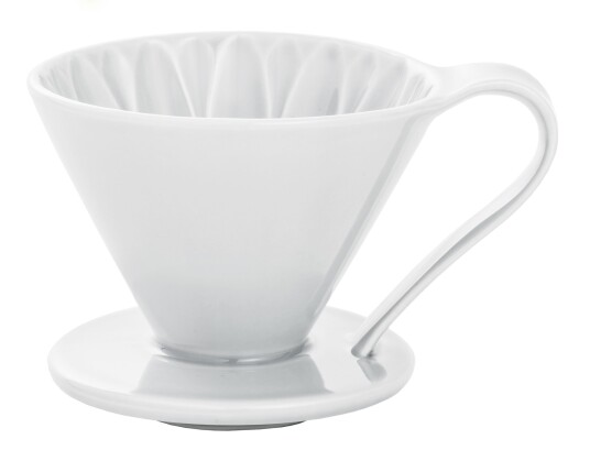 Cafec Flower Dripper - White , Cup 4 (2-4 cups) Cafec Flower Dripper - White , Cup 4 (2-4 cups)