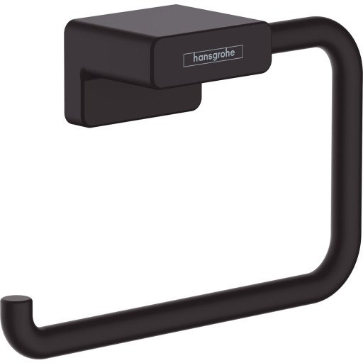 hansGrohe AddStoris papirholder mat sort hansGrohe AddStoris papirholder mat sort
