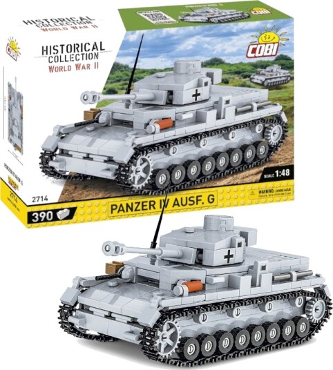 Cobi Historical Collection World War Ii Byggesett 390 Deler Panzer Iv Ausf D Cobi Historical Collection World War Ii Byggesett 390 Deler Panzer Iv Ausf D