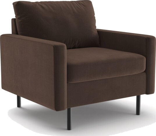 Peppe Manchester Lenestol 76 cm bred Brun