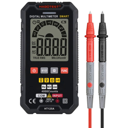 Habotest HT125A Digitalt Multimeter NVC
