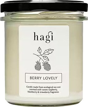 Hagi Soy Wax Candle Berry Lovely 230g