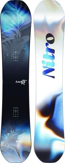 Nitro Snowboard Lectra Leaf Cam-Out 24/25, snowboard, dame Flerfarget 149cm Nitro Snowboard Lectra Leaf Cam-Out 24/25, snowboard, dame Flerfarget 149cm