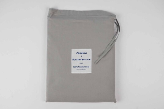Scandinavian Bedding Dynetrekk børstet percale Grå 150 x 210 Bomull Grå