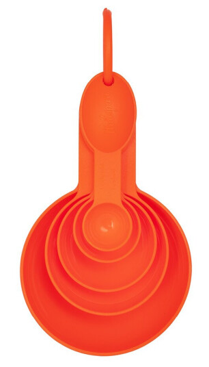 Iloleipuri Måleskjeer 5 stk orange