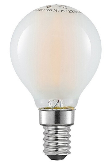Arcchio LED-pære E14 4 W 2 700 K dråpe, matt, dimbar