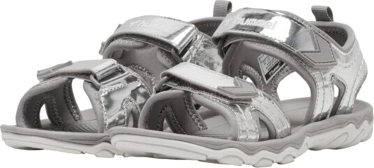 Hummel Sandaler Sport Mirror JR Lunar Rock Hummel 27 Sandals Grå