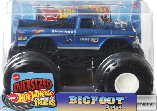 Hot Wheels Monster Trucks Bigfoot Lekelastebil 1:24