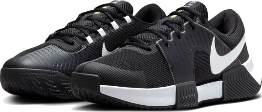 Nike Zoom GP Challenge 1 Clay Tennis  og padelsko herre Svart/Vit/Limegrön 41