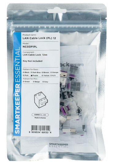 Smartkeeper t Blocker Rj-45 Purple 1