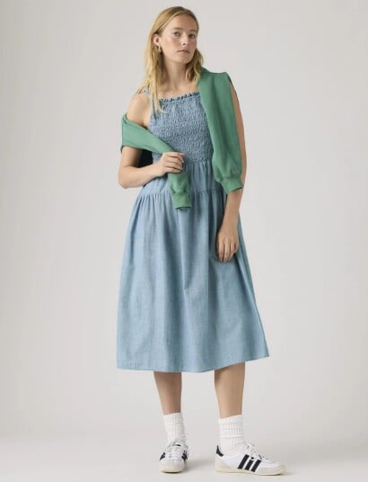 Levi"s® Monaco Cotton Sundress Breezy Blue S