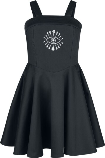 Coven United Goth Kort kjole XS til XL Damer svart