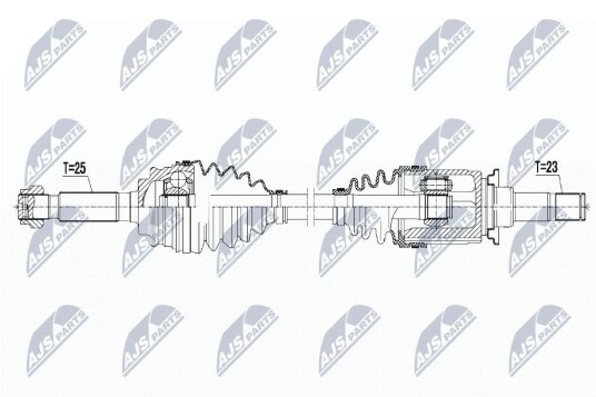 Nty Drivaksel NTY NPW CH 050