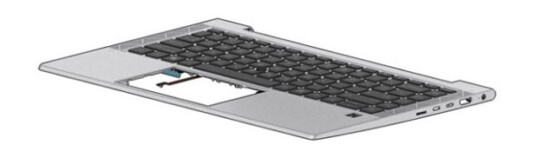 Hp - Erstatningstastatur For Bærbar Pc - Med Pekepinne, Clickpad - Bakbelysning - Usa - Med Toppdeksel - For Elitebook 840 G7 Notebook