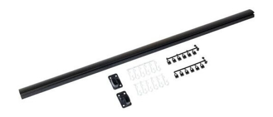 Leijma Stabil dusjforhengstang 180 cm sort Leijma Stabil dusjforhengstang 180 cm sort