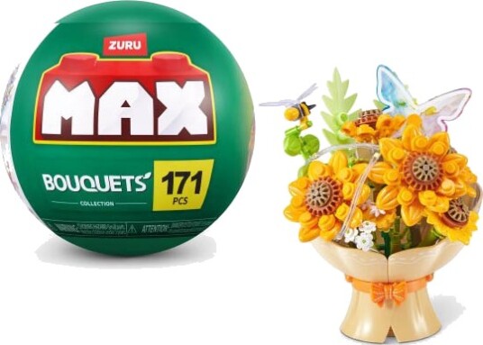 Max Build More Bouquets Collection Byggesett Gul 171 Deler