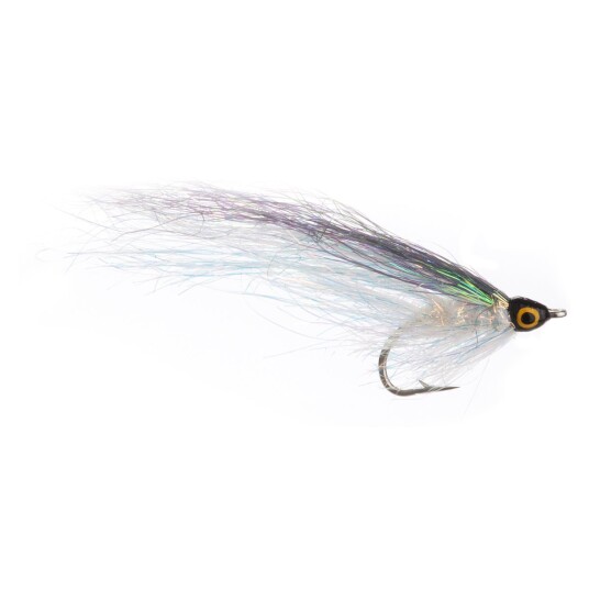 Arcticflies Sjøørret Green/White Minnow