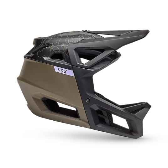 FOX Proframe Frequency fullface hjelm army grønn