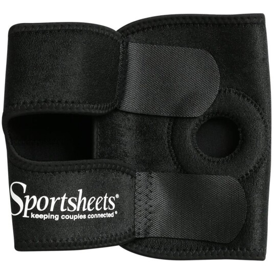 Sportsheets Strap-on seletøy til lår      - Svart