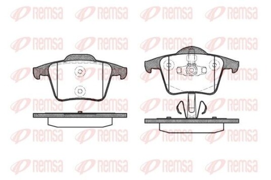 Bremseklosser REMSA 1044.00
