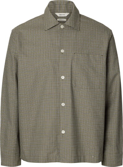 Selected Slmrlxsvend Rick Brushed Ox Light Os Khaki green M