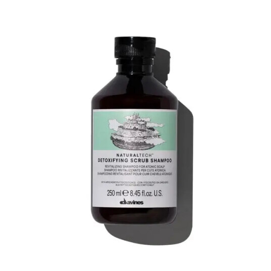 Davines Naturaltech Detoxifying Scrub Shampoo 250ml for Normal Hair