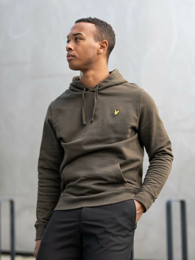 Lyle & Scott Pullover Hoodie Grønn XL Lyle & Scott Pullover Hoodie Grønn XL