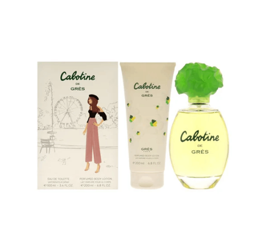 Parfums Grés Cabotine Eau De Toilette 100ml + 200ml Perfumed Body Lotion Set