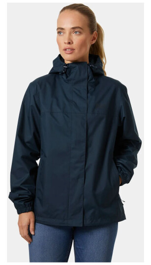 Helly Hansen Women’s Vancouver Rain Jacket Marineblå Marineblå XL