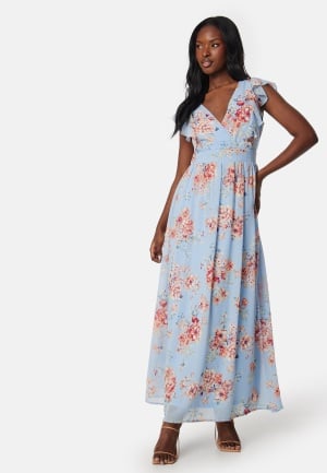 VILA Vikarin V-Neck ankle dress Kentucky Blue 44