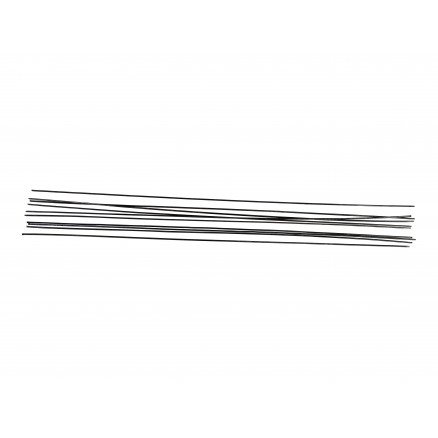 Nordisk Ståltråd Elefanttråd Metalltråd Blomstertråd 1,2 mm 30 cm 10 stk Nordisk Ståltråd Elefanttråd Metalltråd Blomstertråd 1,2 mm 30 cm 10 stk