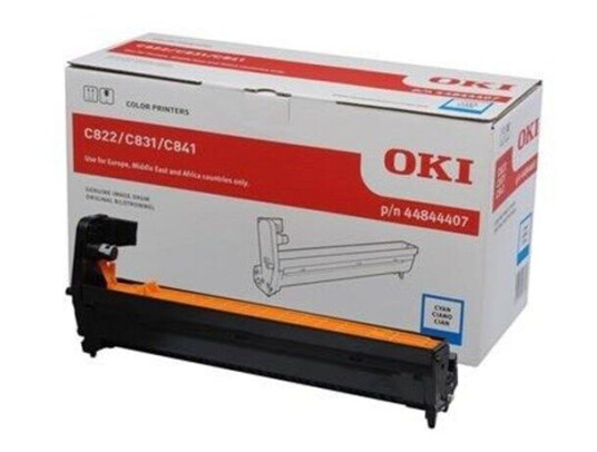 OKI 44844407 / C822/C822dn/ C822n/C831/C831dtn/C831d - Trommelsett Blå