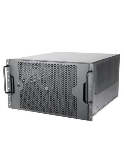 SilverStone RM61-312 Server Kabinett 6U Sort i Stål SilverStone RM61-312 Server Kabinett 6U Sort i Stål