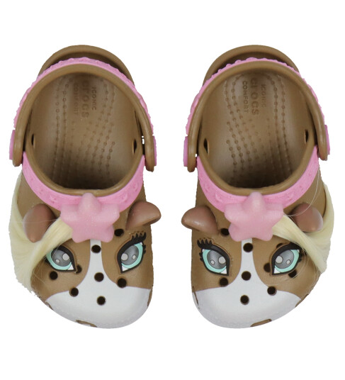 Crocs Milk Chocolate Classic IAM Horse Clog 25-26