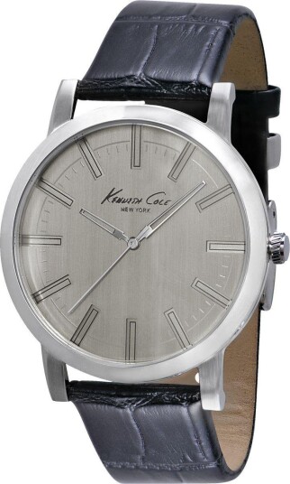 Kenneth Cole Herreklokke IKC1931 Grå/Lær Ø44 mm Kenneth Cole Herreklokke IKC1931 Grå/Lær Ø44 mm