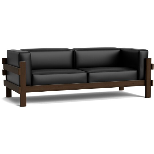 Normann Copenhagen Kube 3 Seter Sofa Mørkebrun / Ultra 41599 Normann Copenhagen Kube 3 Seter Sofa Mørkebrun / Ultra 41599