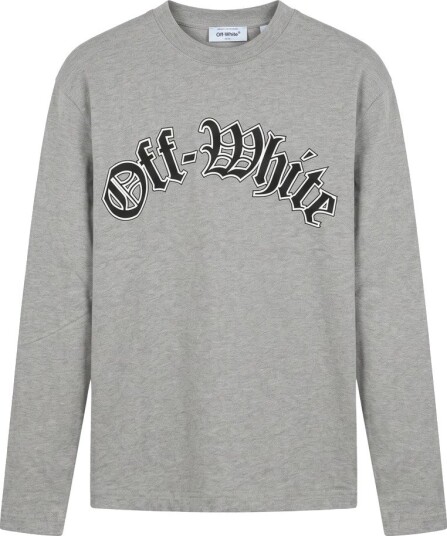 Off White Herre Topper Grå XS,