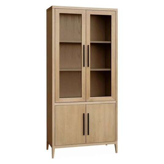 Homefactory Vitrineskap Morris delte dører 148131 N