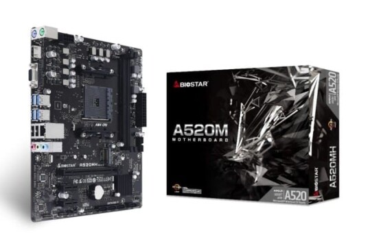 Biostar A520MH AMD A520 micro ATX