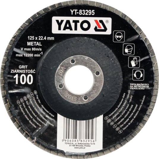 YATO YT-83293 Slipeskive, vinkelsliper YATO YT-83293 Slipeskive, vinkelsliper