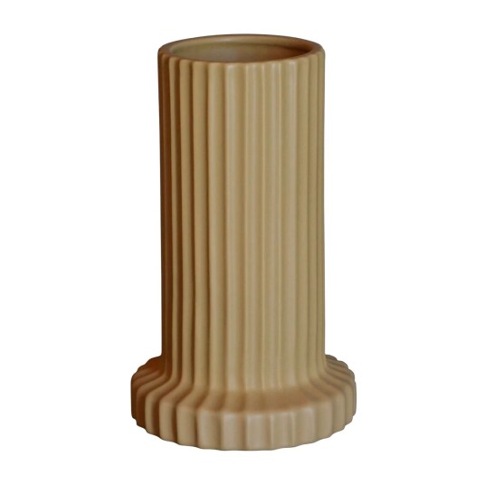 Dbkd Stripe vase 18 cm Ocra